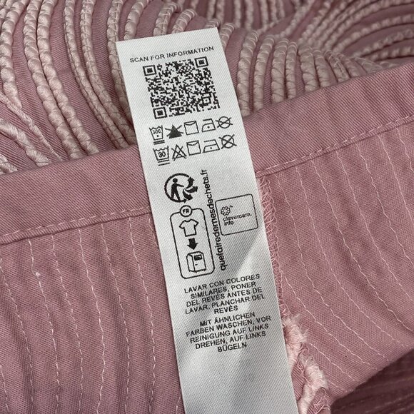 NEW ARRANGE Mini Dress Baby Pink Size 6 | Wave Textured Sleeveless V-Neck - Picture 11 of 11